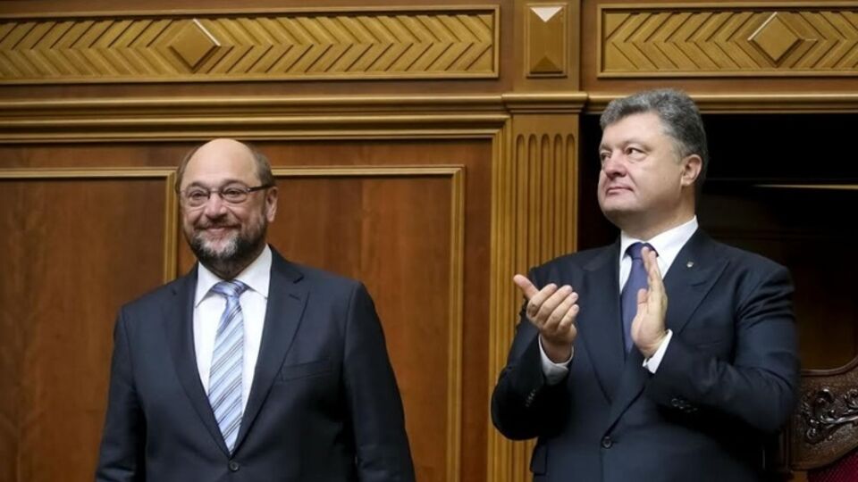 Шульц посетил Украину в годовщину подписания Соглашения об ассоциации