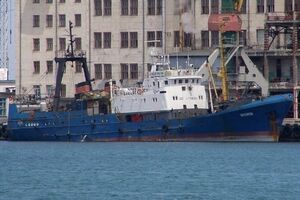 ГПУ: В настоящее время судно находится в Бердянском морском торговом порту