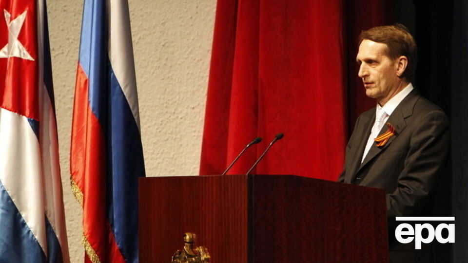 Нарышкин продолжает утверждать, что Россия законно присоединила Крым