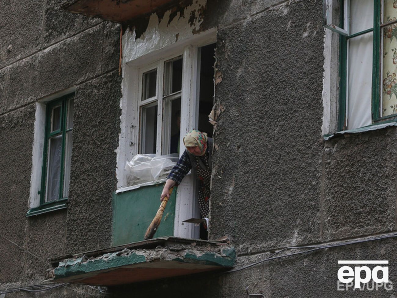 Часть города обесточена