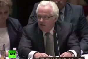 Виталий Чуркин допустил оговорку во время заседания Совбеза ООН по крушению малайзийского самолета на Донбассе