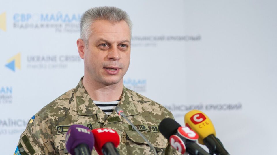 Андрей Лысенко сообщил о ситуации в зоне АТО за последние сутки