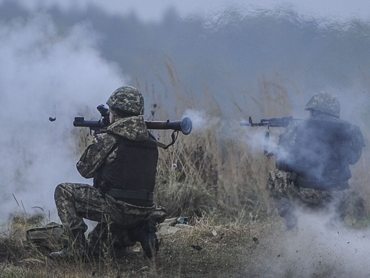 Ситуация в районе проведения АТО контролируется украинскими военными