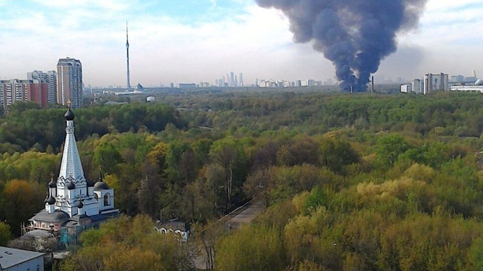 На ВДНХ в Москве произошел очередной пожар