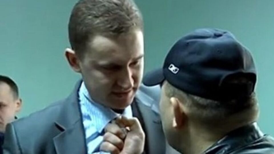 Таргоний прославился на всю страну после видео с участием активиста "Правого сектора" Александра Музычко по прозвищу Сашко Билый