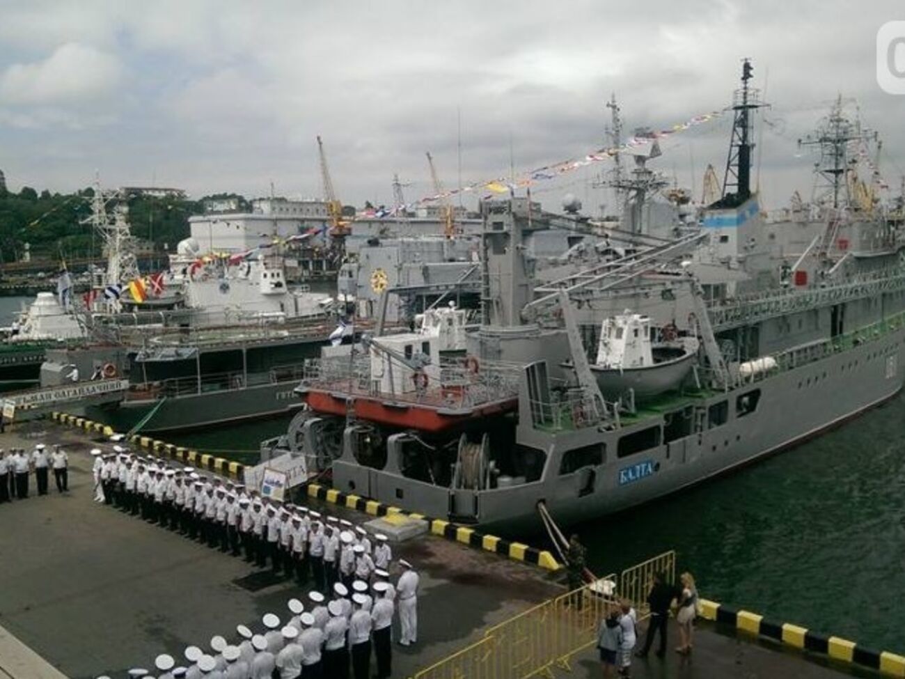 В Одессе отмечают День украинских ВМС