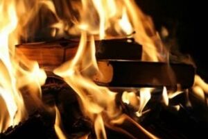 СМИ: По словам одного из подростков, книги два дня сушили, чтобы они лучше горели