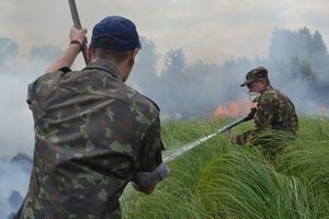 Пожарные контролируют ситуацию