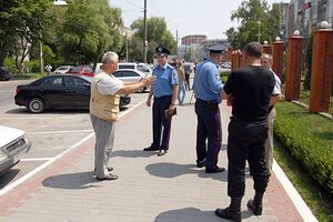 Бывший военный принес в милицию гранату