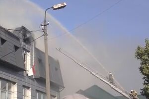Спасатели ликвидировали пожар в Киеве