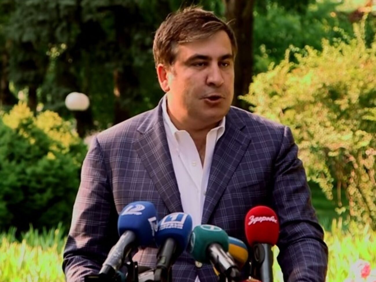 Саакашвили: Революция в Украине не закончится до тех пор, пока издеваются над обществом