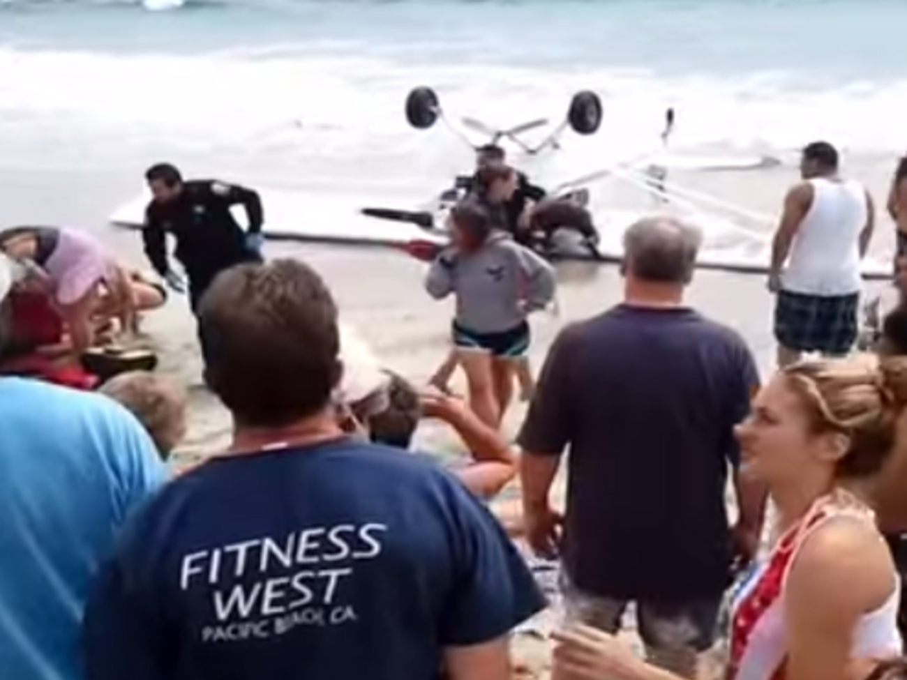 В результате аварии пострадали два человека