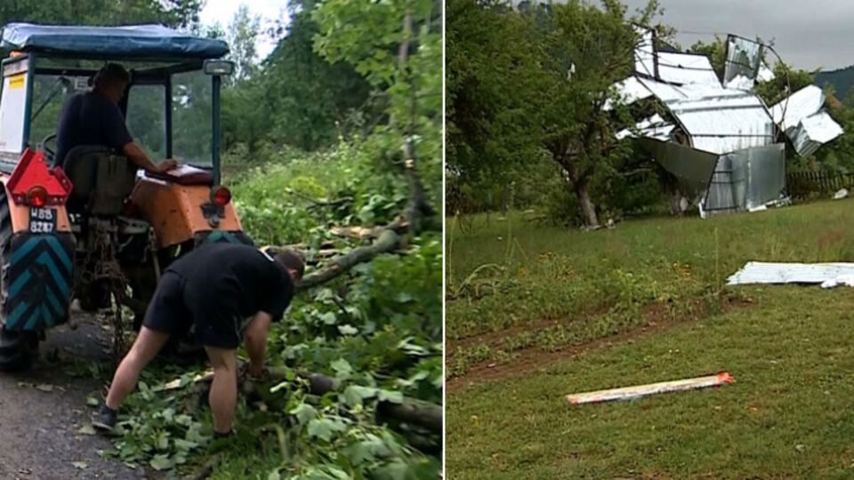 Сообщается о разрушениях вследствие непогоды