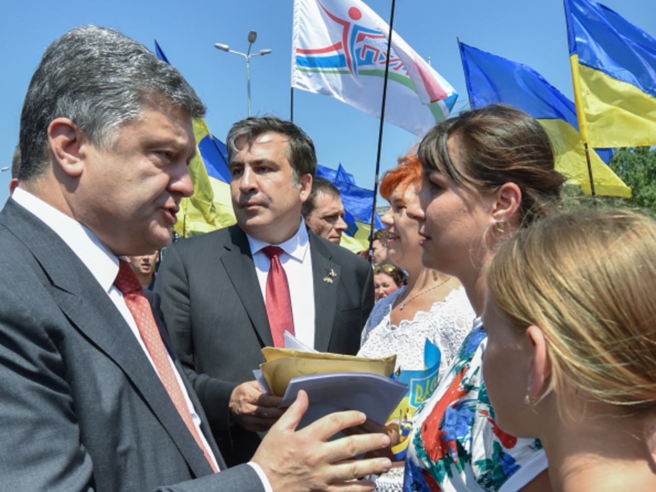 Порошенко находится с рабочим визитом в Одессе