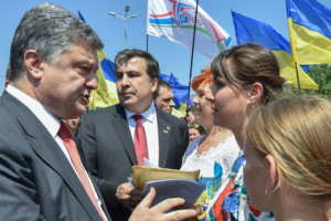 Порошенко находится с рабочим визитом в Одессе