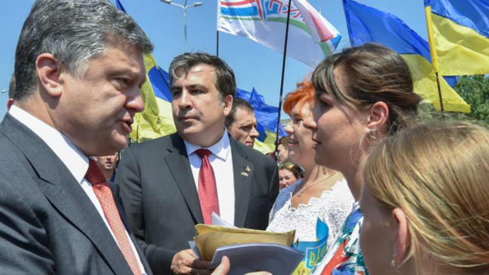 Порошенко находится с рабочим визитом в Одессе