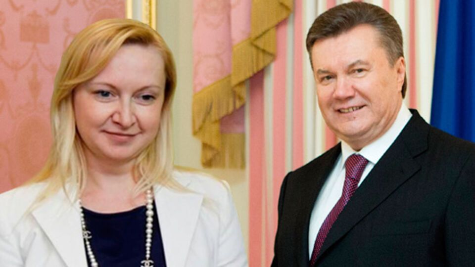 Любовница Януковича Полежай по-прежнему зарабатывает в Украине?