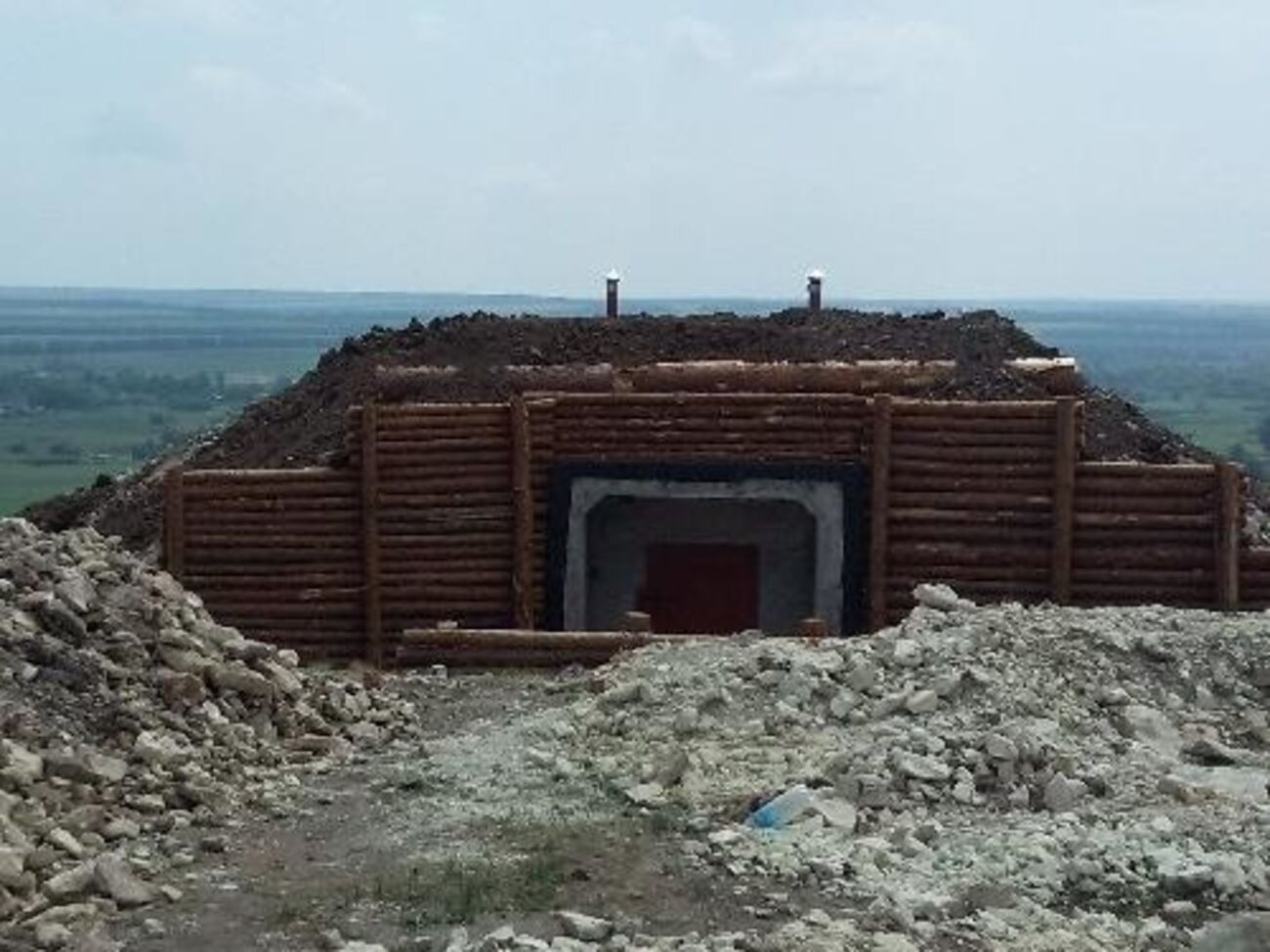 Харьковская область окончила строительство фортификацинных сооружений