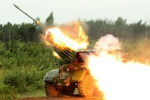 Боевики продолжают обстреливать из "Градов" территорию, контролируемую Вооруженными силами Украины