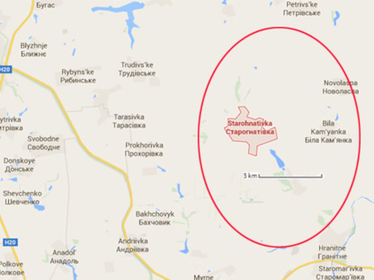 В результате отражения атаки боевиков в районе Старогнатовки противник был отброшен на 2-3 километра