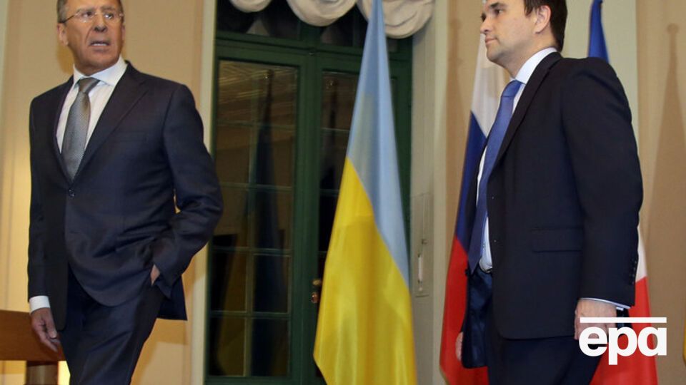 Сергей Лавров и Павел Климкин обсудили по телефону ситуацию на Донбассе