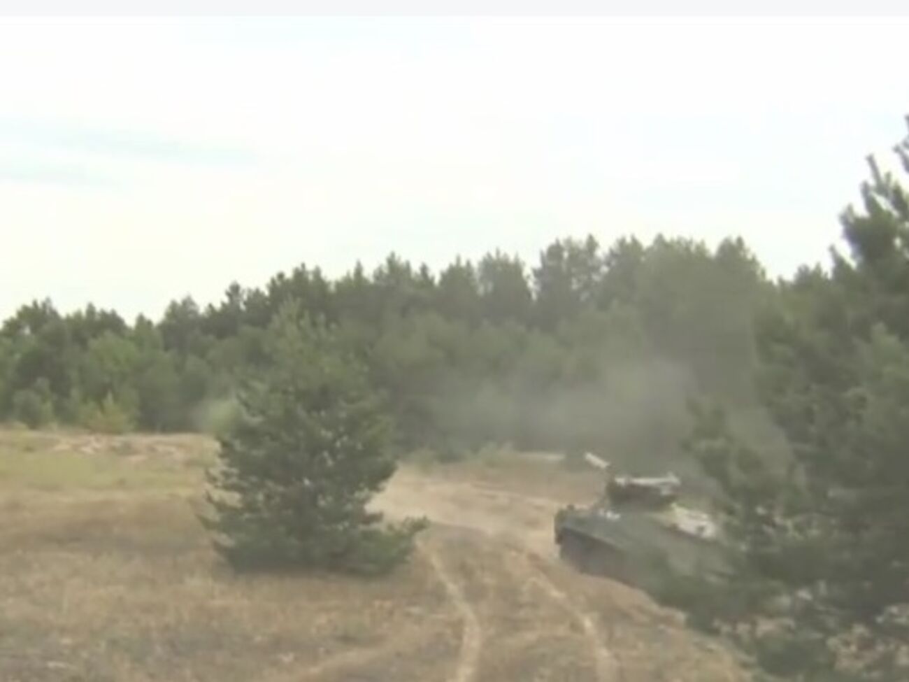 Первая оперативная бригада Нацгвардии испытывает новую бронетехнику