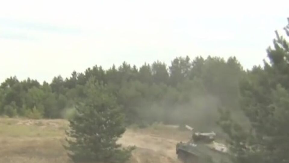 Первая оперативная бригада Нацгвардии испытывает новую бронетехнику