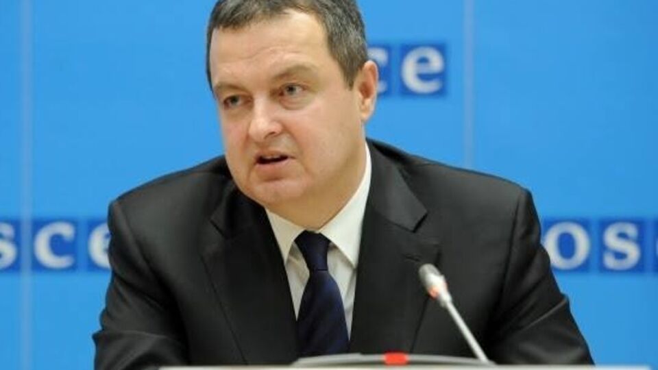 Председатель ОБСЕ, министр иностранных дел Сербии Ивица Дачич