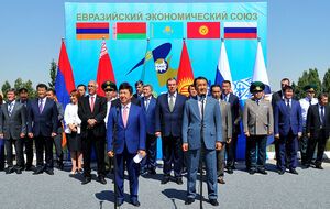 Сегодня на кыргызско-казахстанском участке границы прошла церемония открытия контрольно-пропускных пунктов и был отменен таможенный контроль