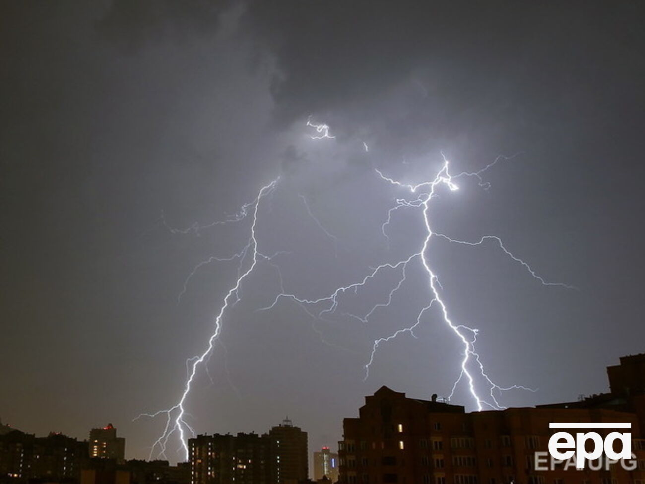 В Киеве возможны грозы