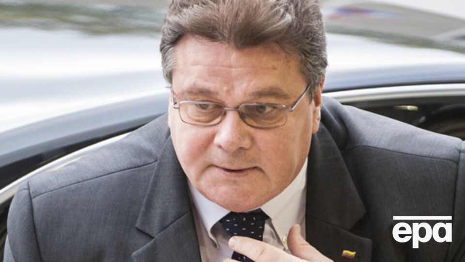 Глава МИД Литвы Линас Линкявичюс посетит Киев и Одессу