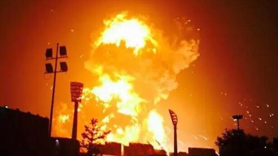 Взрыв в Китае