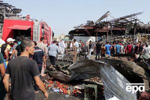 Взрыв на базаре в Багдаде прогремел, когда там находилось много людей