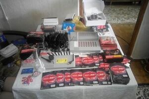 При обысках правоохранители изъяли спецоборудование