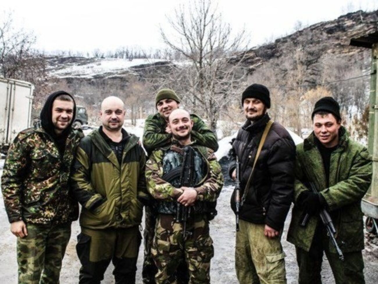 Боевики незаконного вооруженного формирования "Брянка СССР"