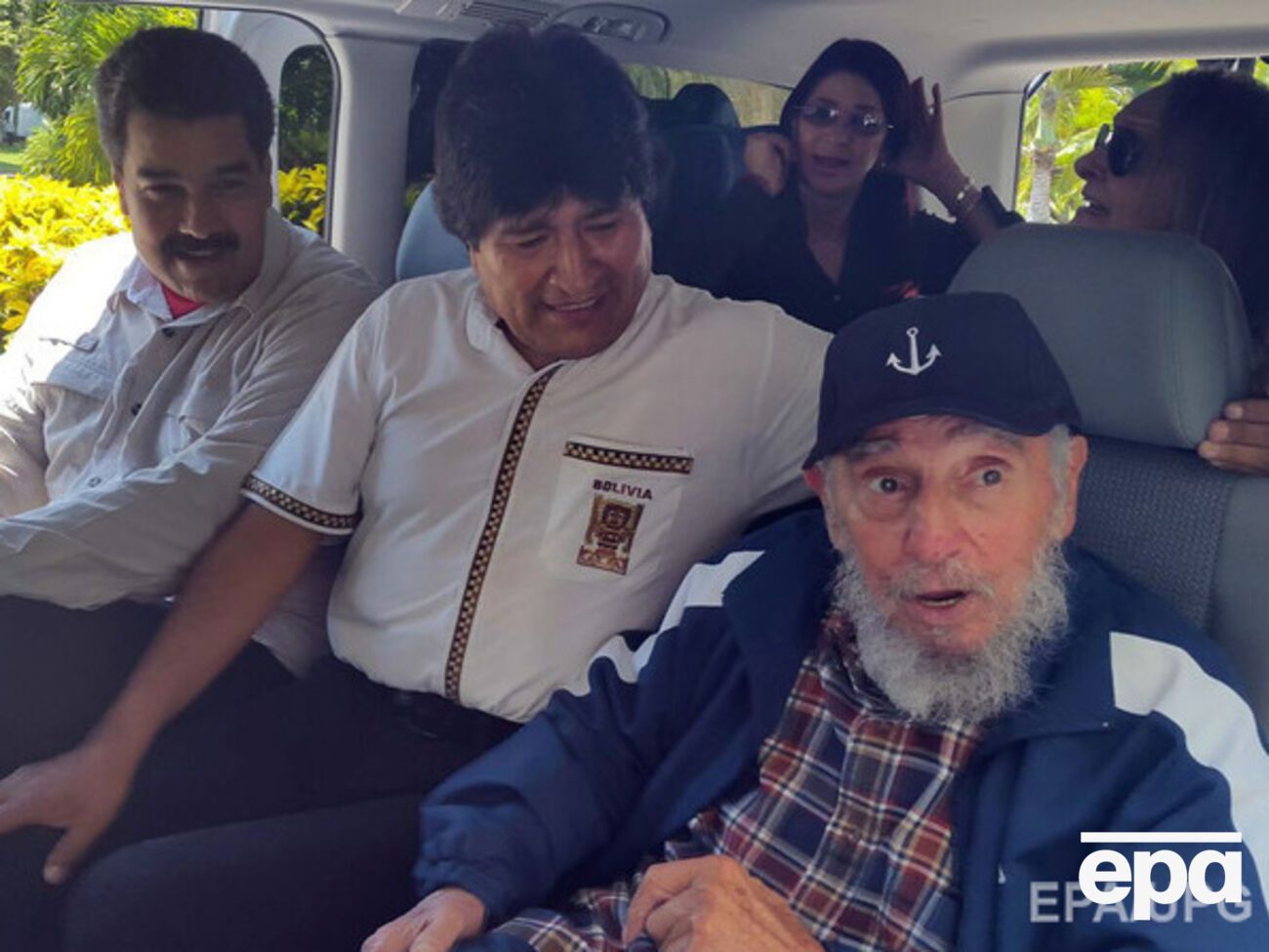 Николас Мадуро и Эво Моралес прибыли на Кубу на день рождения Фиделя Кастро