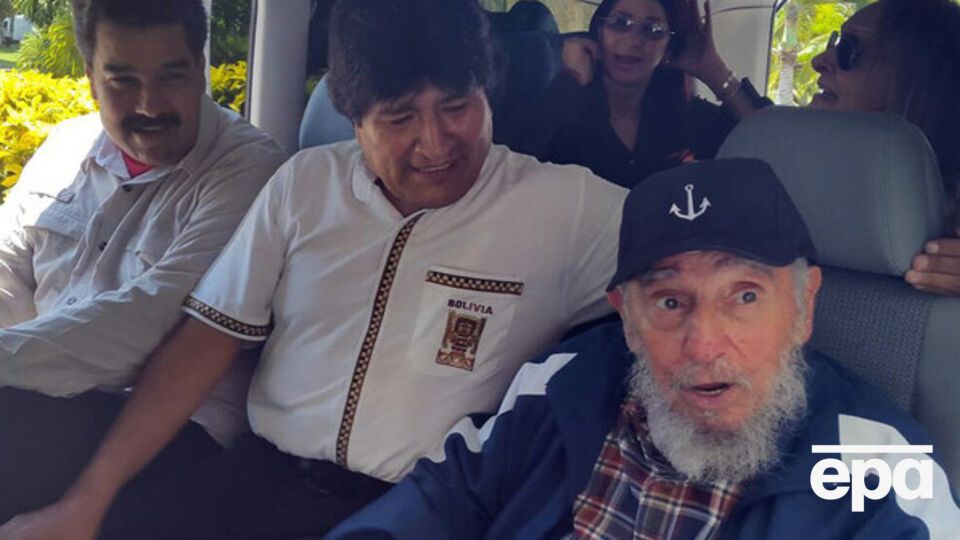 Николас Мадуро и Эво Моралес прибыли на Кубу на день рождения Фиделя Кастро