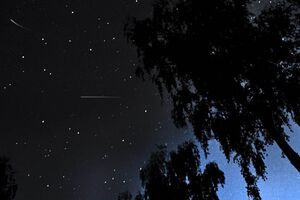 Персеиды хорошо видны только за городом