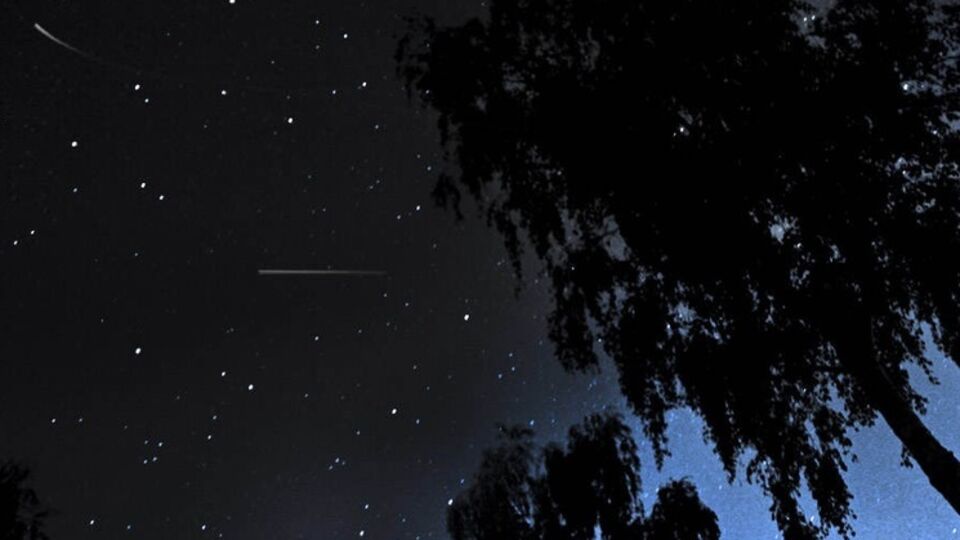 Персеиды хорошо видны только за городом