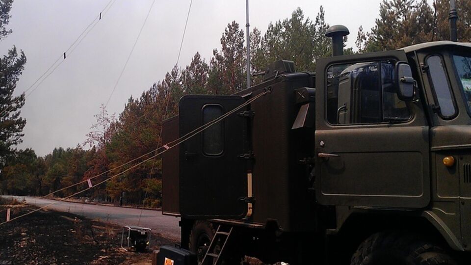 Пожар вблизи Чернобыля почти потушили