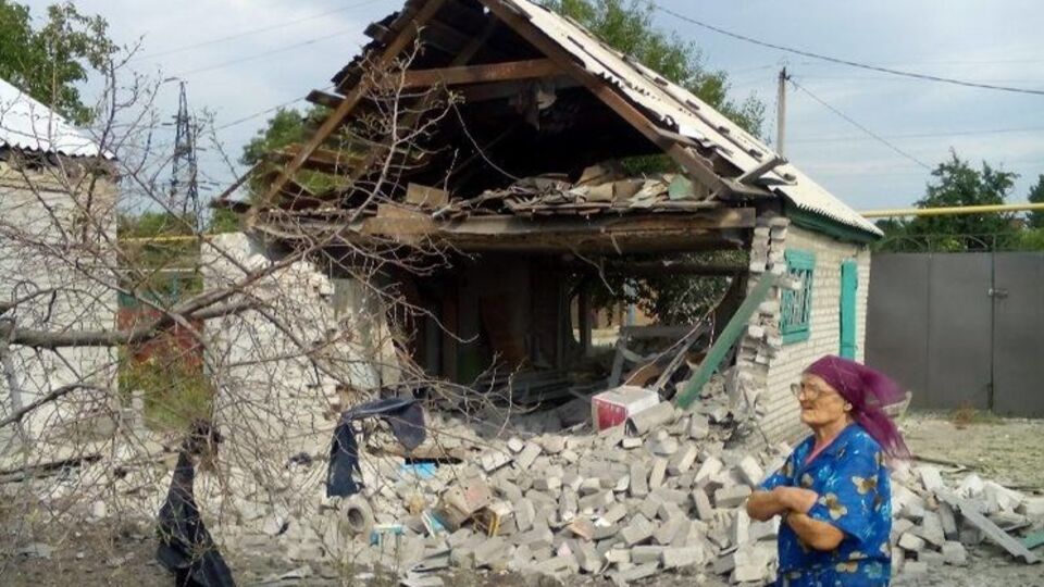 Последствия обстрела Авдеевки боевиками