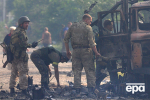 Украинские военнослужащие под Иловайском 24 августа 2014 года