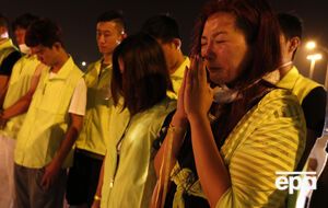 В Китае молятся за погибших в Тяньцзине