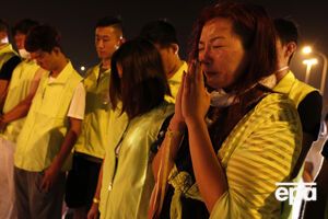 В Китае молятся за погибших в Тяньцзине