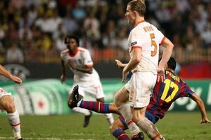 В матче за Суперкубок УЕФА победила "Барселона"