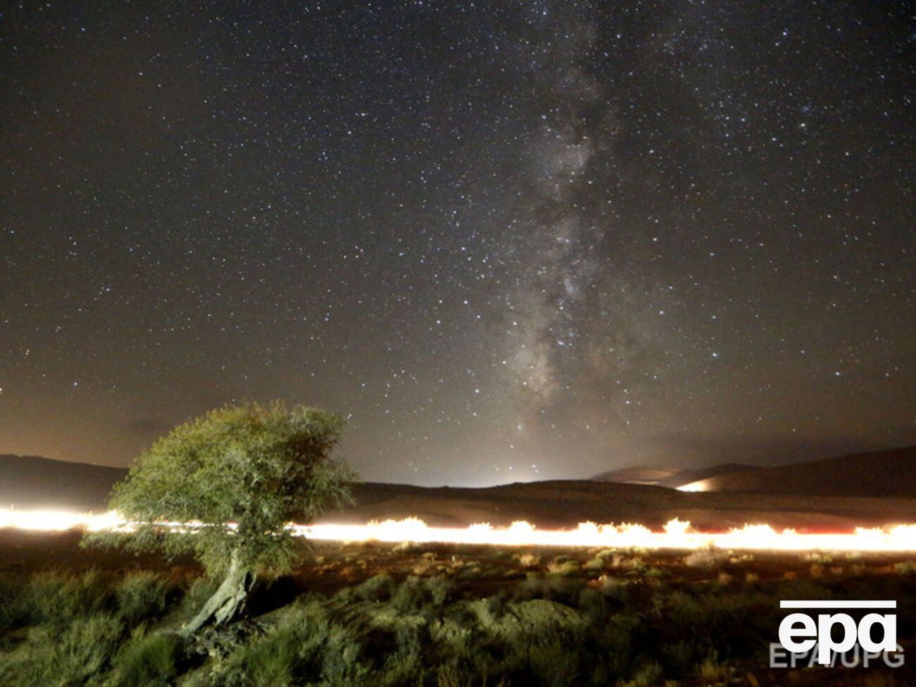 В этом году метеорный дождь был особо хорошо виден