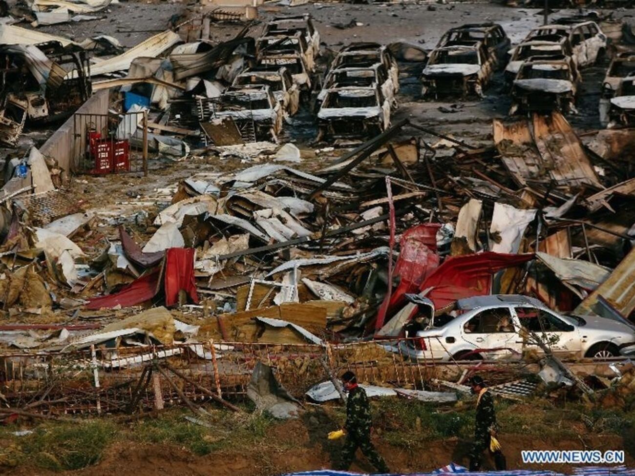 В Тяньцзине произошел новый взрыв
