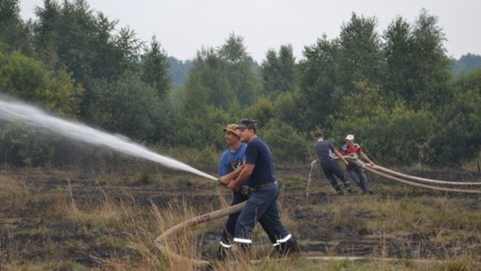 Госслужба по ЧС: В Волынской области горят торфяники