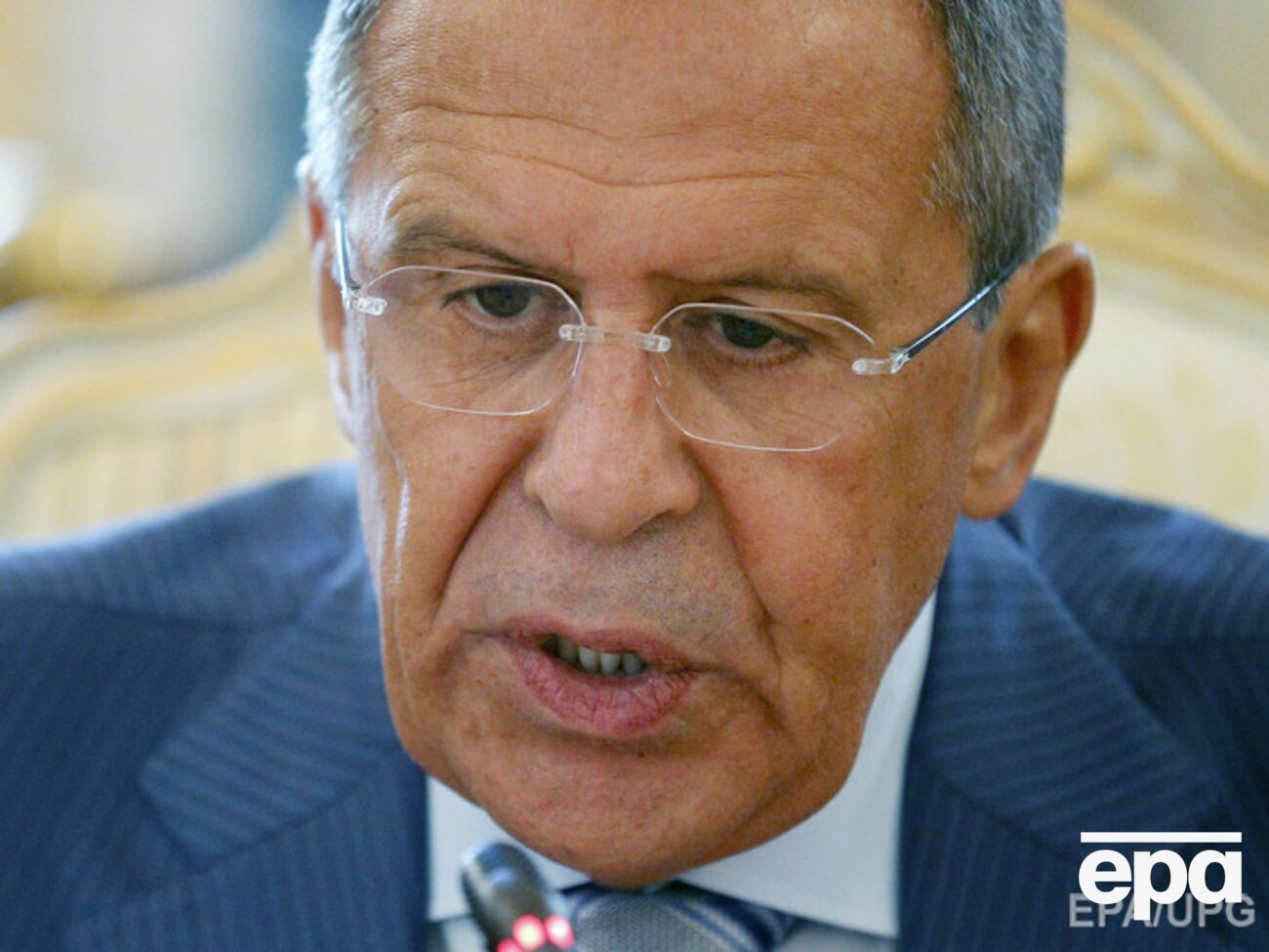 Лавров критикует заявление Порошенко