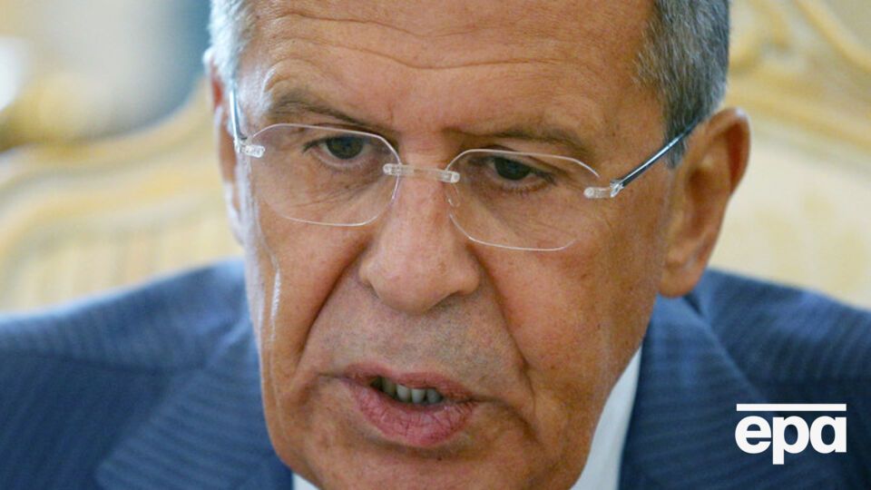 Лавров критикует заявление Порошенко